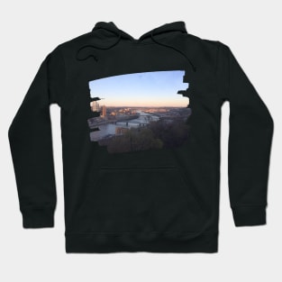 Photo Pittsburgh Pennsylvania skyline USA city tall building sky Hoodie